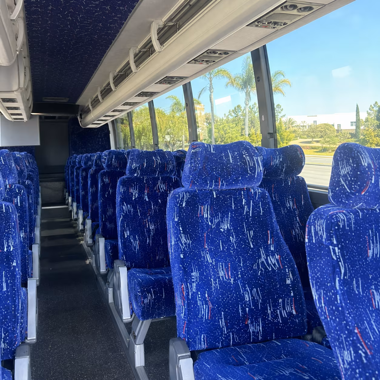 Newark Airport Shuttle & Transportation party bus exterior