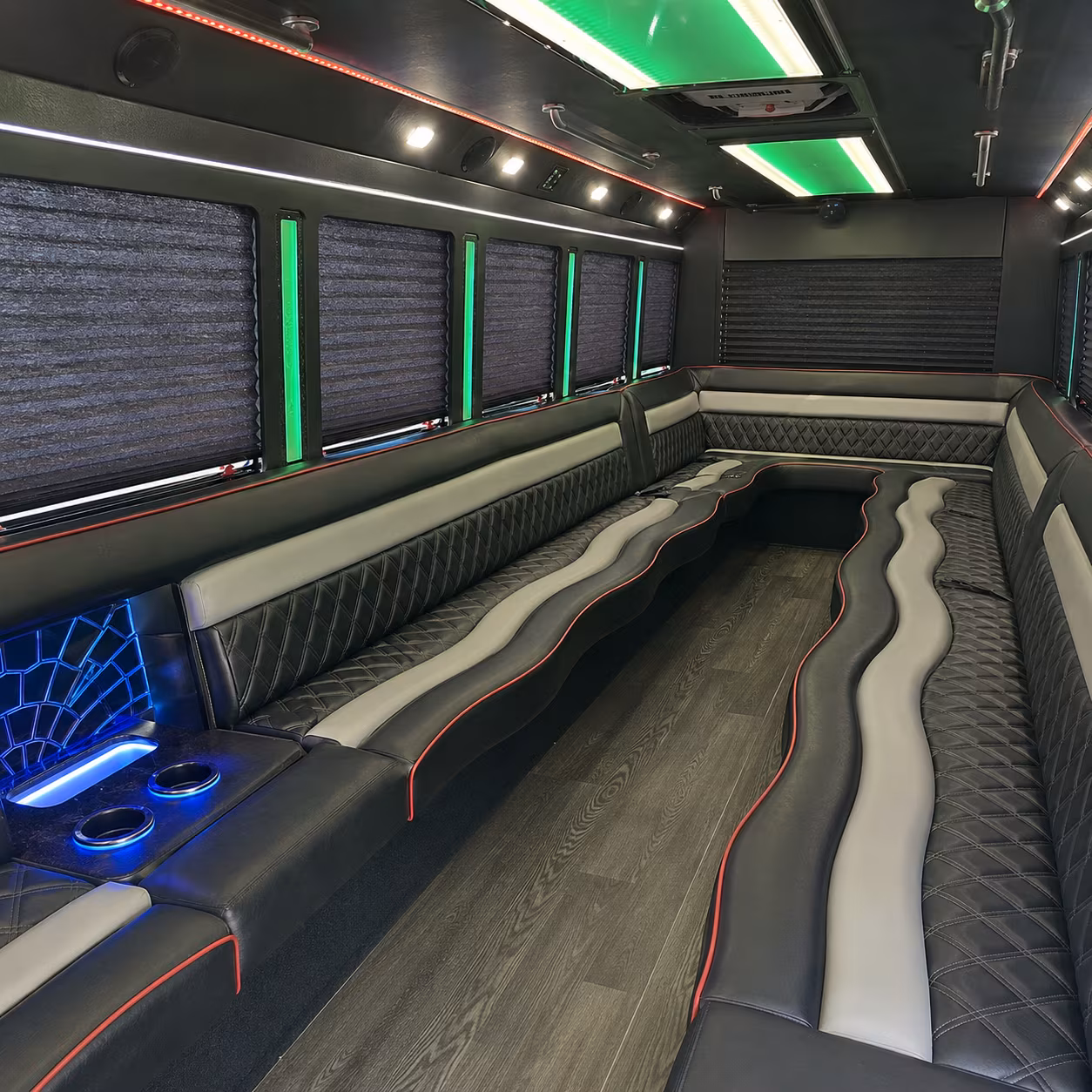 Newark Bachelor & Bachelorette Transportation party bus exterior