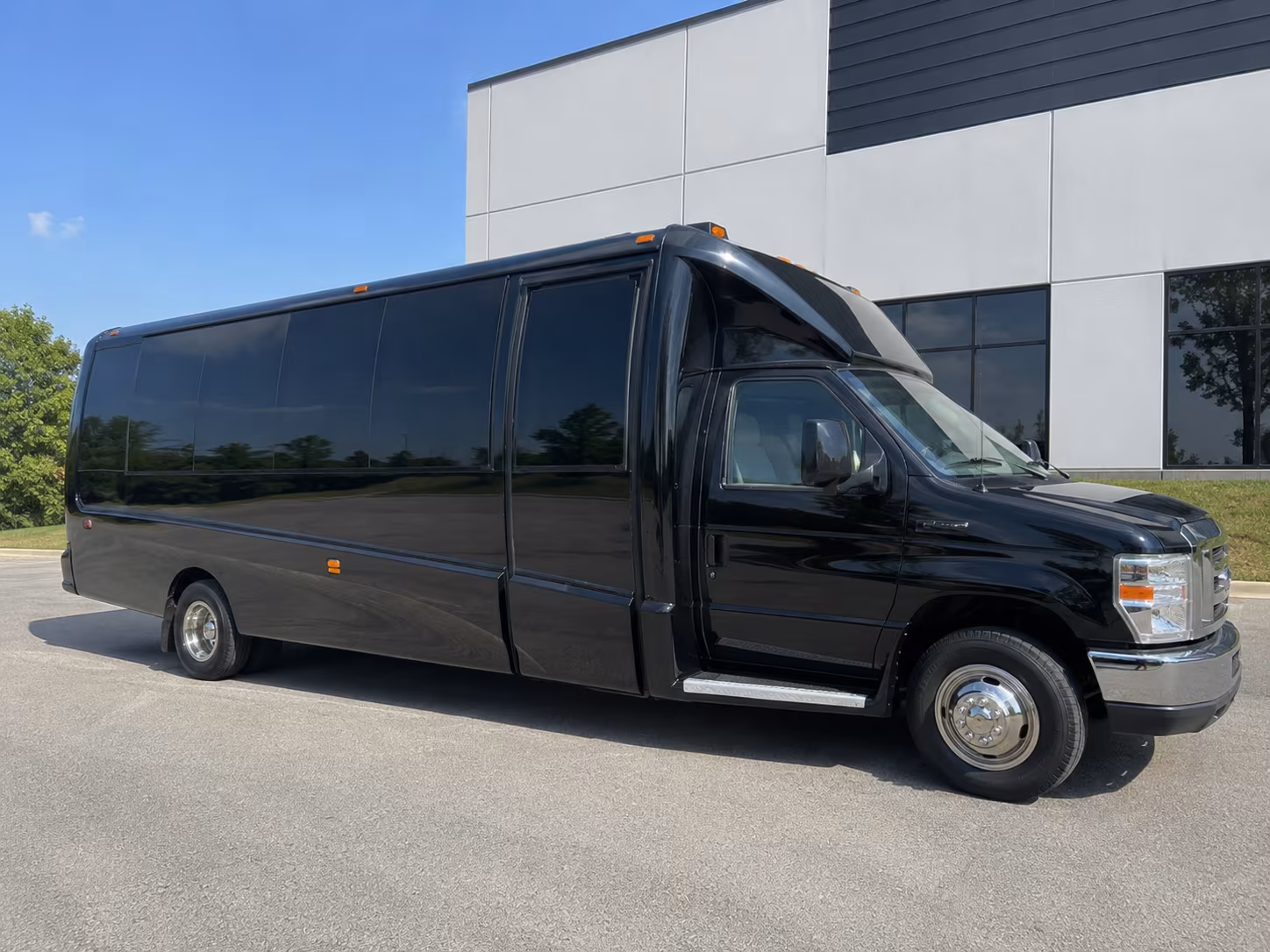 Newark Prom & Homecoming Transportation party bus exterior