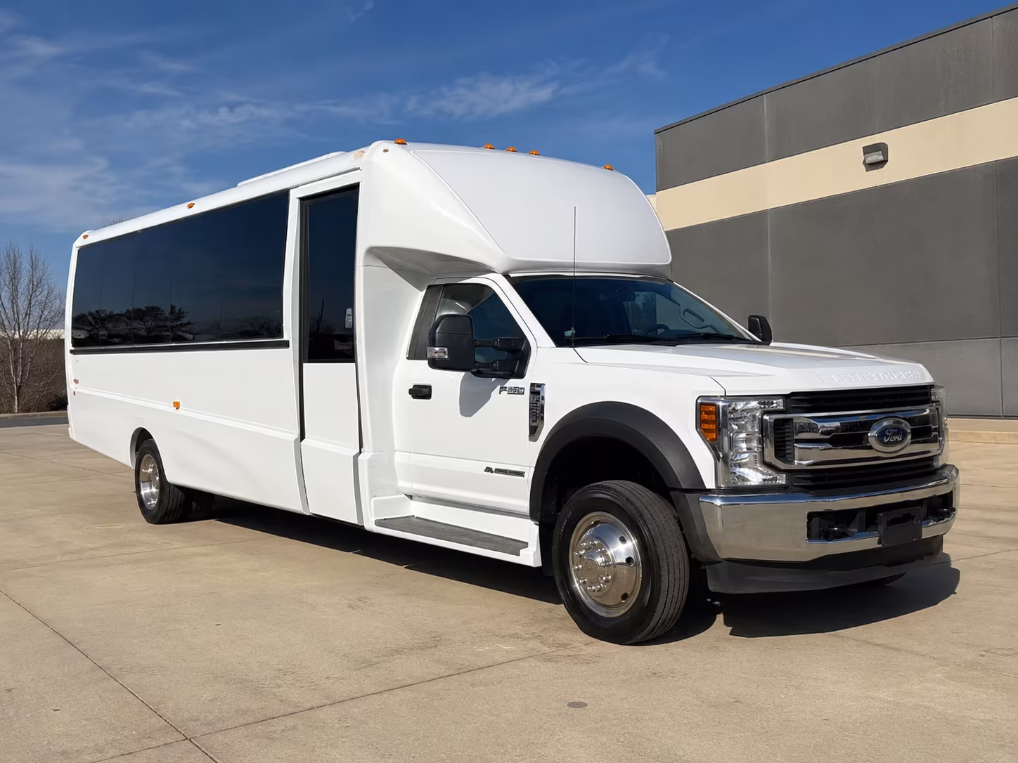 Newark School Event Transportation party bus interior