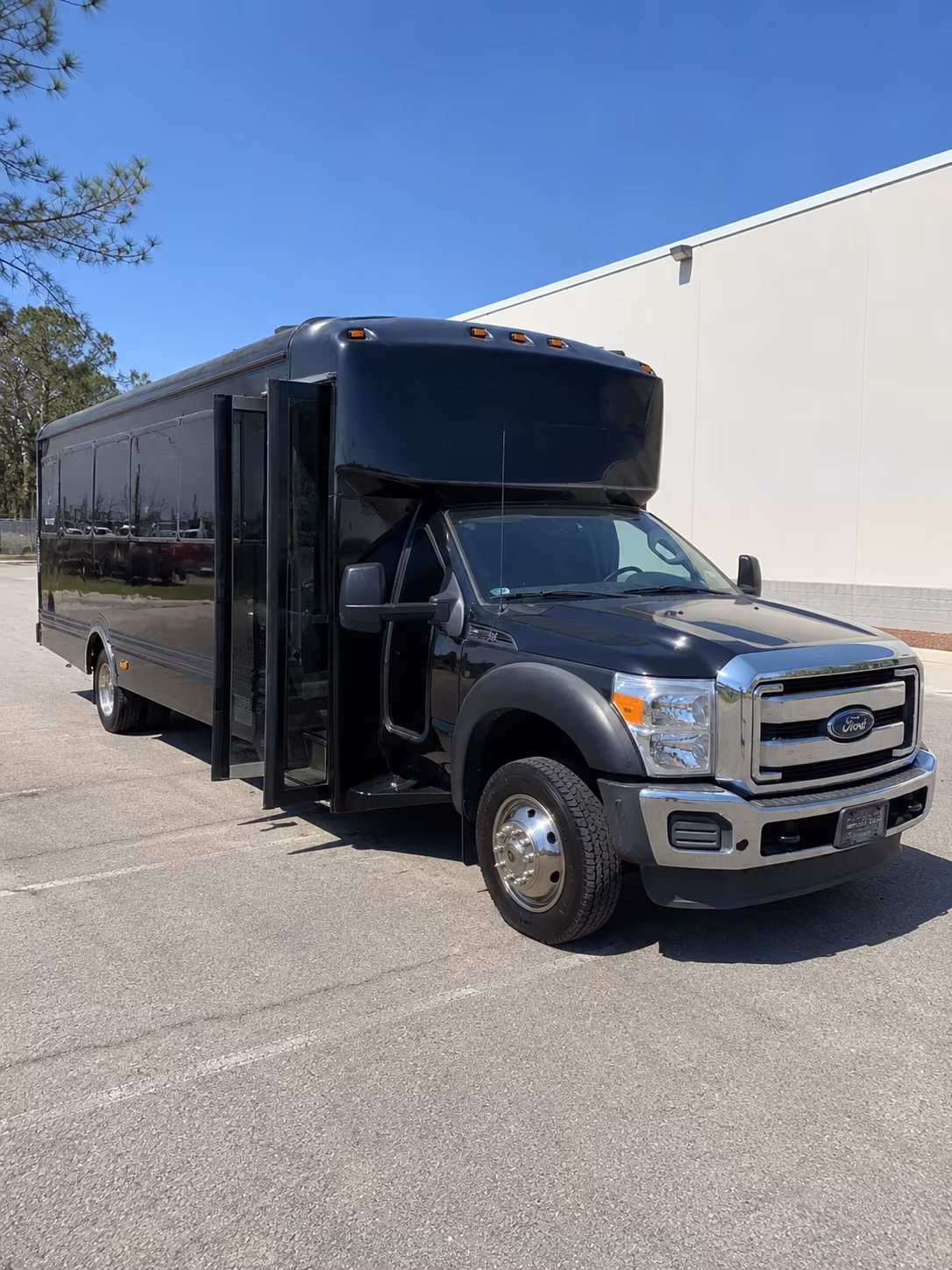 Newark Sporting Event Transportation party bus exterior